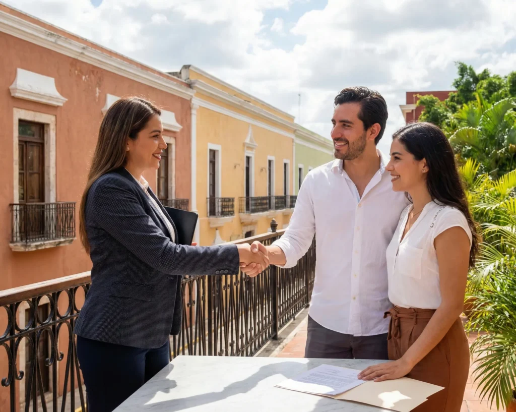 pareja comprando su casa en merida yucatan